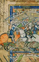An illustration from Leaf from the Morgan Picture Bible (1250)