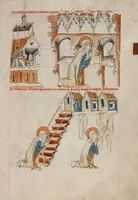 An illustration from Vita beatae Hedwigis (1353)