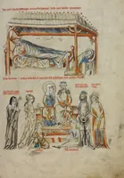 Picture 2 of 27 from Vita beatae Hedwigis (1353), leaf 8
