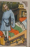 An illustration from Weltchronik (1400)