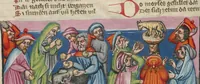 An illustration from Weltchronik (1400)