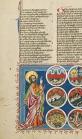 An illustration from Weltchronik (1400)