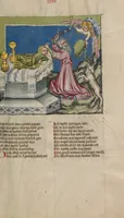 An illustration from Weltchronik (1400)