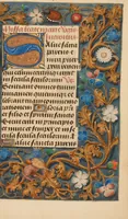 An illustration from Crohin-La Fontaine Hours (1480)