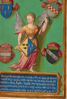 An illustration from Crohin-La Fontaine Hours (1480)