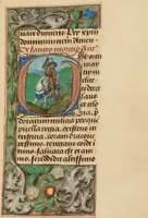 An illustration from Crohin-La Fontaine Hours (1480)
