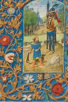 An illustration from Crohin-La Fontaine Hours (1480)