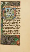 An illustration from Crohin-La Fontaine Hours (1480)