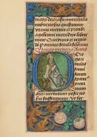 An illustration from Crohin-La Fontaine Hours (1480)