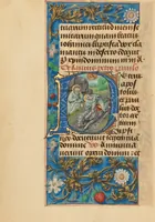 An illustration from Crohin-La Fontaine Hours (1480)