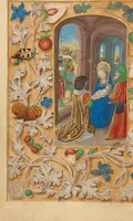 An illustration from Crohin-La Fontaine Hours (1480)