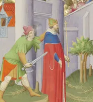 Picture 39 of 50 from Des cas des nobles hommes et femmes (1413), leaf 74