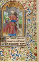 An illustration from Book of Hours (1466)