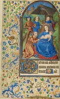 An illustration from Book of Hours (1466)