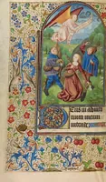 An illustration from Book of Hours (1466)
