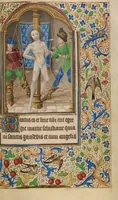 An illustration from Book of Hours (1466)
