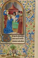 An illustration from Book of Hours (1466)