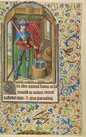 An illustration from Book of Hours (1466)