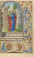 An illustration from Book of Hours (1466)