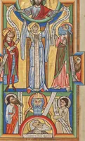 An illustration from Stammheim Missal