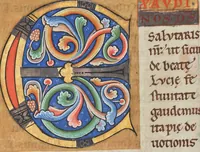 An illustration from Stammheim Missal