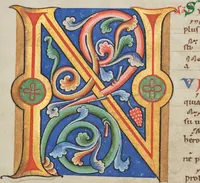 An illustration from Stammheim Missal