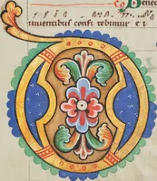 An illustration from Stammheim Missal