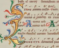 An illustration from Stammheim Missal