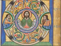 An illustration from Stammheim Missal