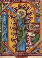 An illustration from Gospel Book (1615)