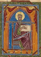 An illustration from Gospel Book (1615)