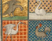 An illustration from Six Cuttings from Bartholomaeus Anglicus, Livre des propriétés des choses (1400)