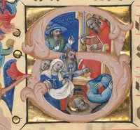 Picture 6 of 6 from Six detached leaves from the Gradual of the Carthusian Monastery Santo Spirito near Lucca, leaf 6