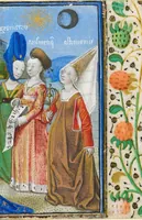 An illustration from Miniatures from Boethius, Consolation de philosophie (1460)