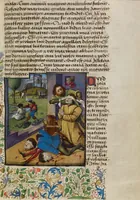 An illustration from Letter to Johann von Eich and Historia de duobus amantibus (1460)