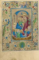 An illustration from Book of Hours (1460)
