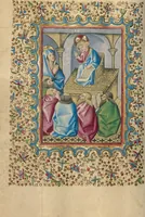 An illustration from Book of Hours (1460)