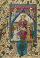 An illustration from Book of Hours (1460)