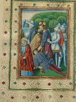 An illustration from Book of Hours (1460)