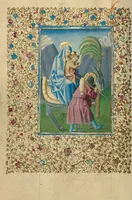 An illustration from Book of Hours (1460)