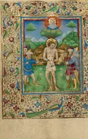 An illustration from Book of Hours (1460)