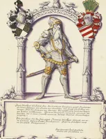 An illustration from Chronicle of the Hohenzollern Family (1572)