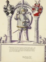 An illustration from Chronicle of the Hohenzollern Family (1572)