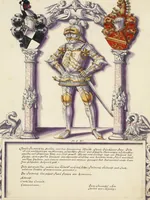 An illustration from Chronicle of the Hohenzollern Family (1572)