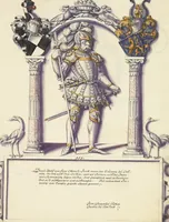 An illustration from Chronicle of the Hohenzollern Family (1572)
