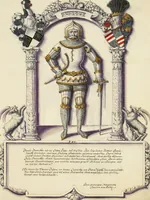 An illustration from Chronicle of the Hohenzollern Family (1572)
