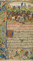 An illustration from Roman de Gillion de Trazegnies (1464)