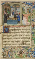 An illustration from Roman de Gillion de Trazegnies (1464)