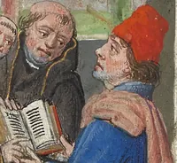 An illustration from Roman de Gillion de Trazegnies (1464)