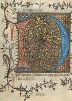 Picture 1 of 5 from Psalter (1390), leaf 1